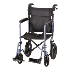 Nova 330 Lightweight Transport W/C 19" with Handbrakes