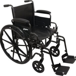 ProBasics Standard Wheelchair with 16" x 16" Seat and Swing-Away Footrests