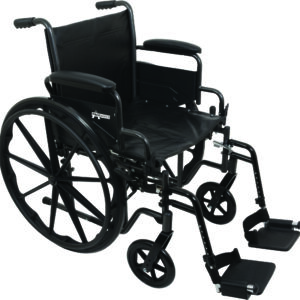 ProBasics Standard Wheelchair with 20" x 16" Seat and Swing-Away Footrests