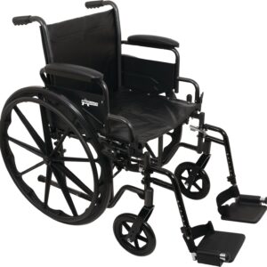 ProBasics Standard Wheelchair with 18" x 16" Seat and Swing-Away Footrests