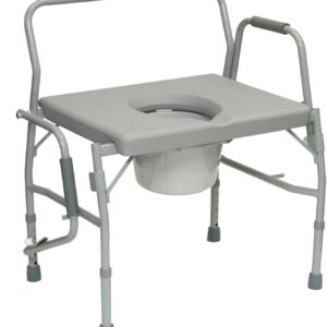 ProBasics Bariatric Drop-Arm Commode 650 lbs. Weight Capacity # BSBDAC